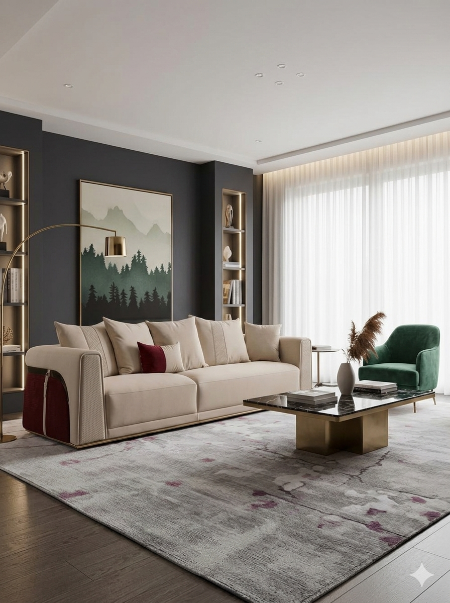 Modern Contemporary Drawing Room